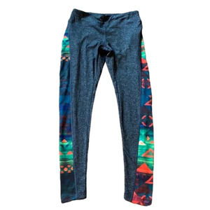 Lularoe Jade Aztec Workout Leggings Size S